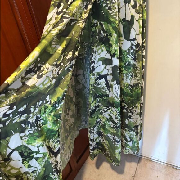 Carolina estefan The Aire Skirt flowy high split dress maxi bottom floral - Picture 6 of 9